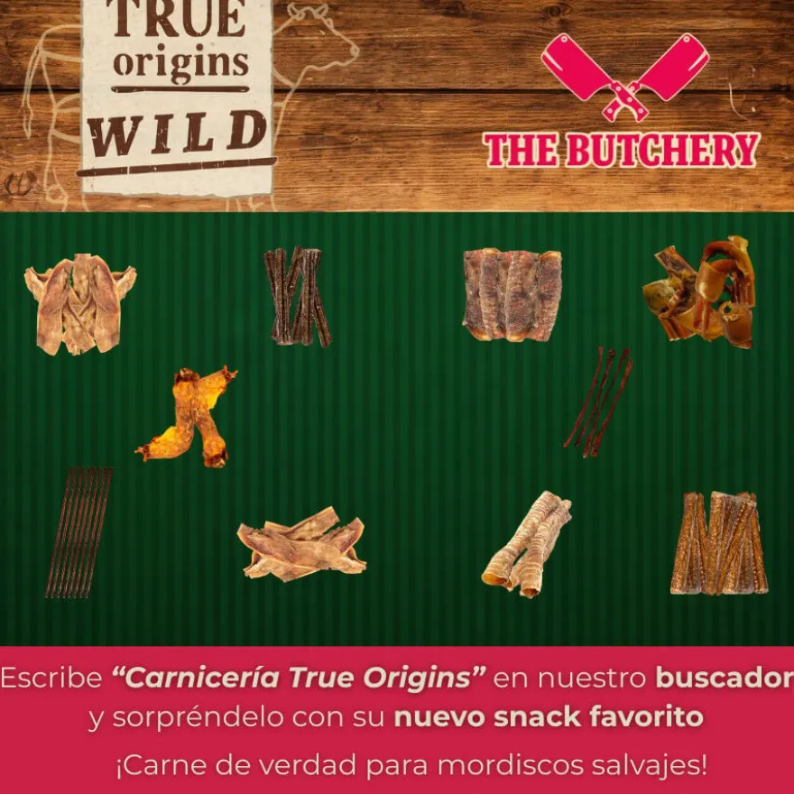 True Origins Nervo de Touro Snack para cães