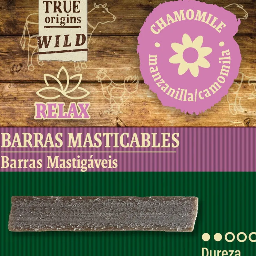 True Origins Relax Chewing Sticks Snack para cães