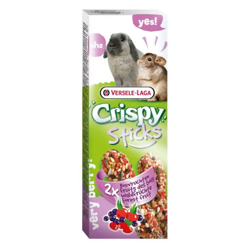 Versele-Laga Crispy Sticks de Frutos do Bosque para coelhos e roedores