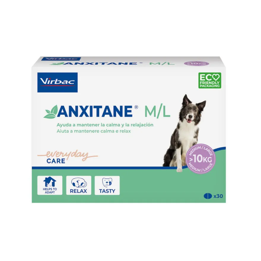 Virbac Anxitane Relaxantes em comprimidos para cães e gatos