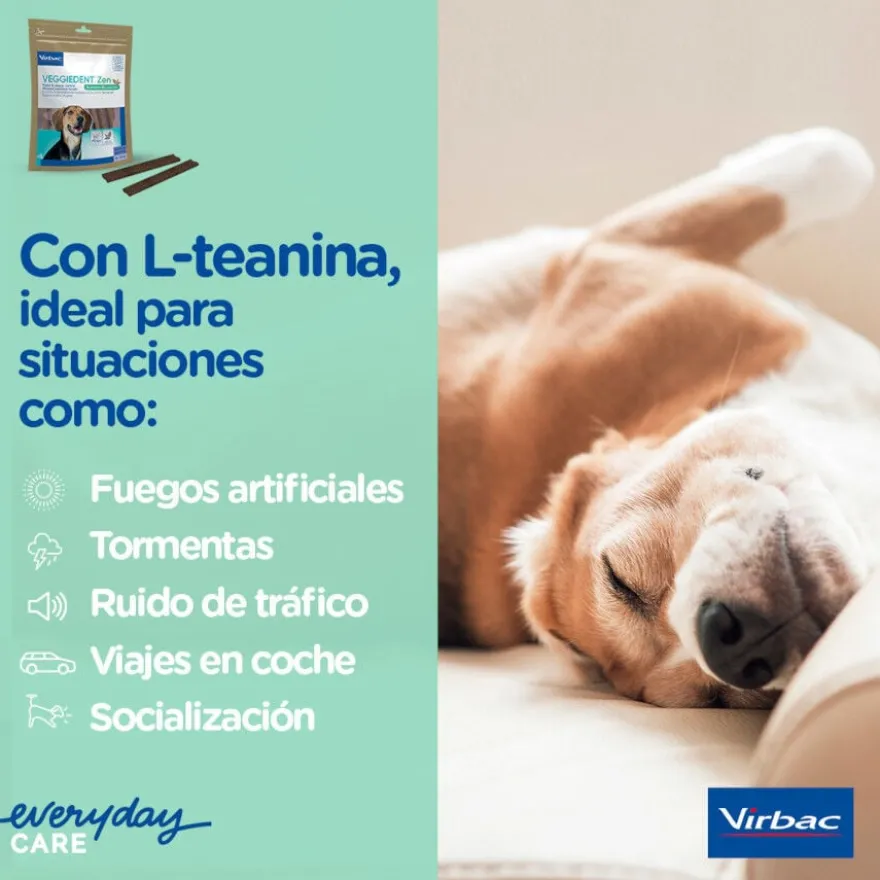 Virbac Snack para cães formato M Veggiedent Zen