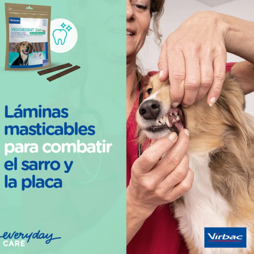 Virbac Snack para cães formato XS Veggiedent Zen