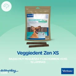 Virbac Snack para cães formato XS Veggiedent Zen