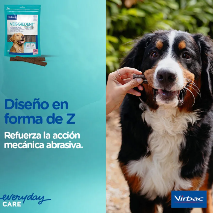 Virbac Snacks Dentários Veggiedent Fresh para cães de raça pequena
