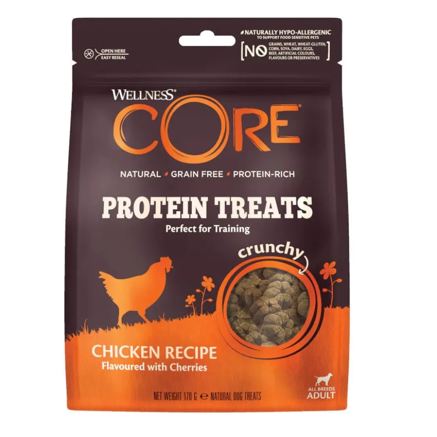 Wellness Core Biscoitos Protein Treats Frango para cães