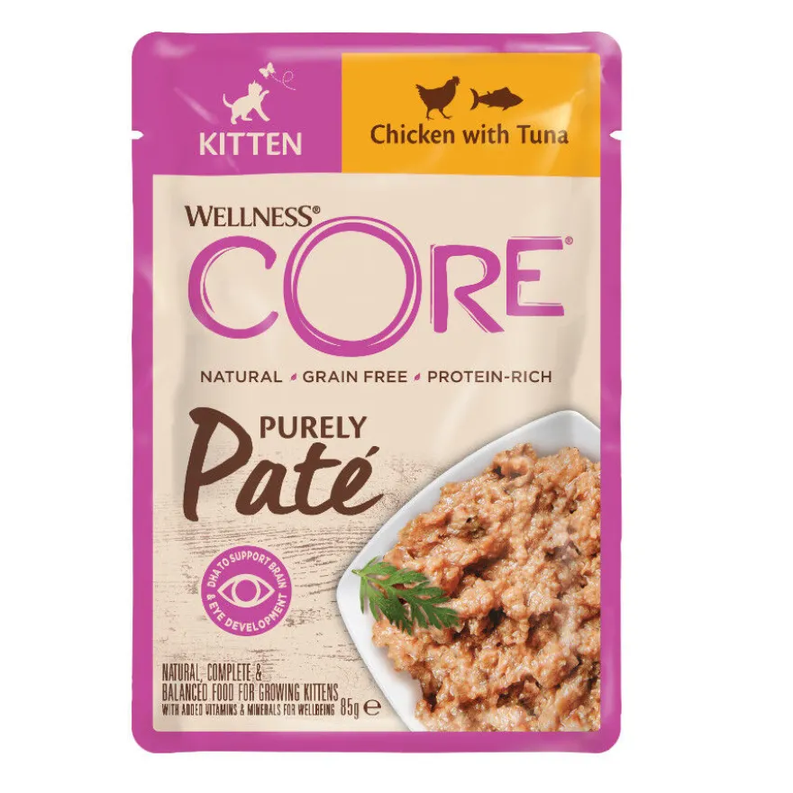 Wellness Core Kitten Frango em Patê para gatos