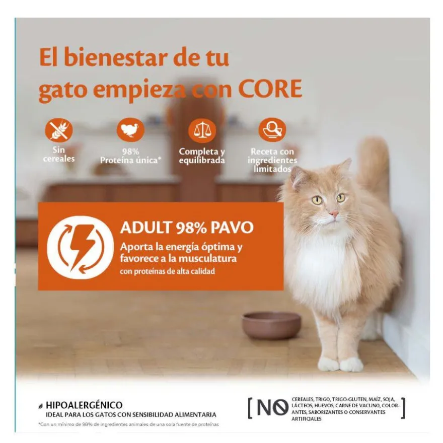Wellness Core peru terrina para gatos