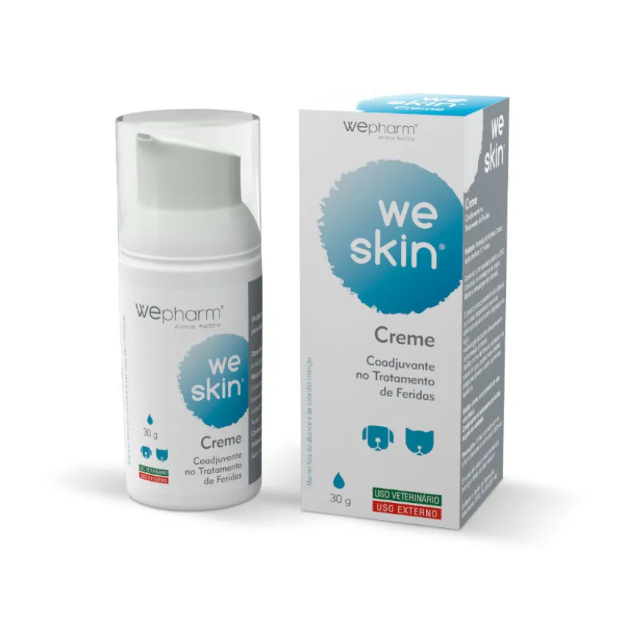 Wepharm Weskin Creme para feridas para cães e gatos