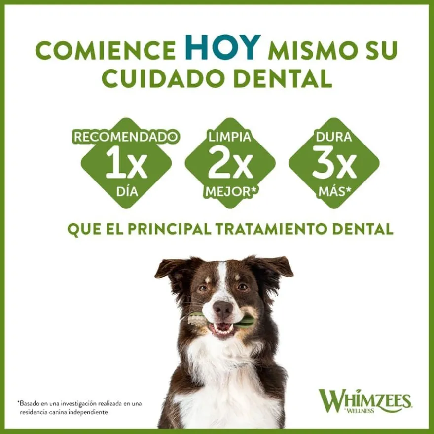 Whimzees Snacks Dentários Crocodilo para cães de raças pequenas
