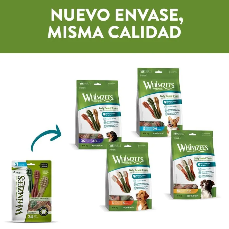 Whimzees Snacks Dentários para cães de raças pequenas