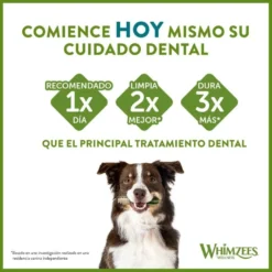 Whimzees Snacks Dentários Stix para cães de raças medias
