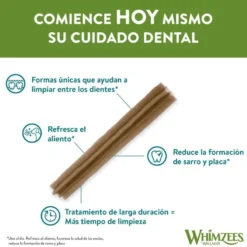 Whimzees Snacks Dentários Stix para cães de raças pequenas