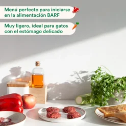 Wild Balance BARF Frango com Legumes Frescos alimentação natural congelada para gatos