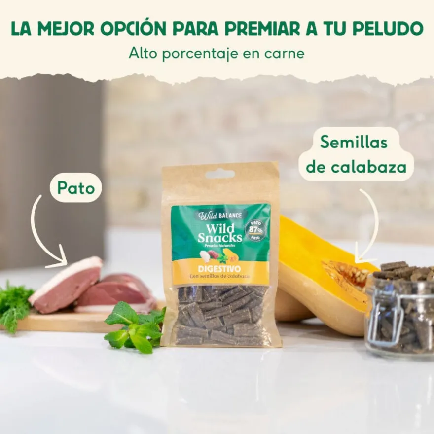 Wild Balance Stick Digestivo de Pato para Cães