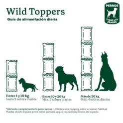 Wild Balance toppers molho de salmão para ração de cães