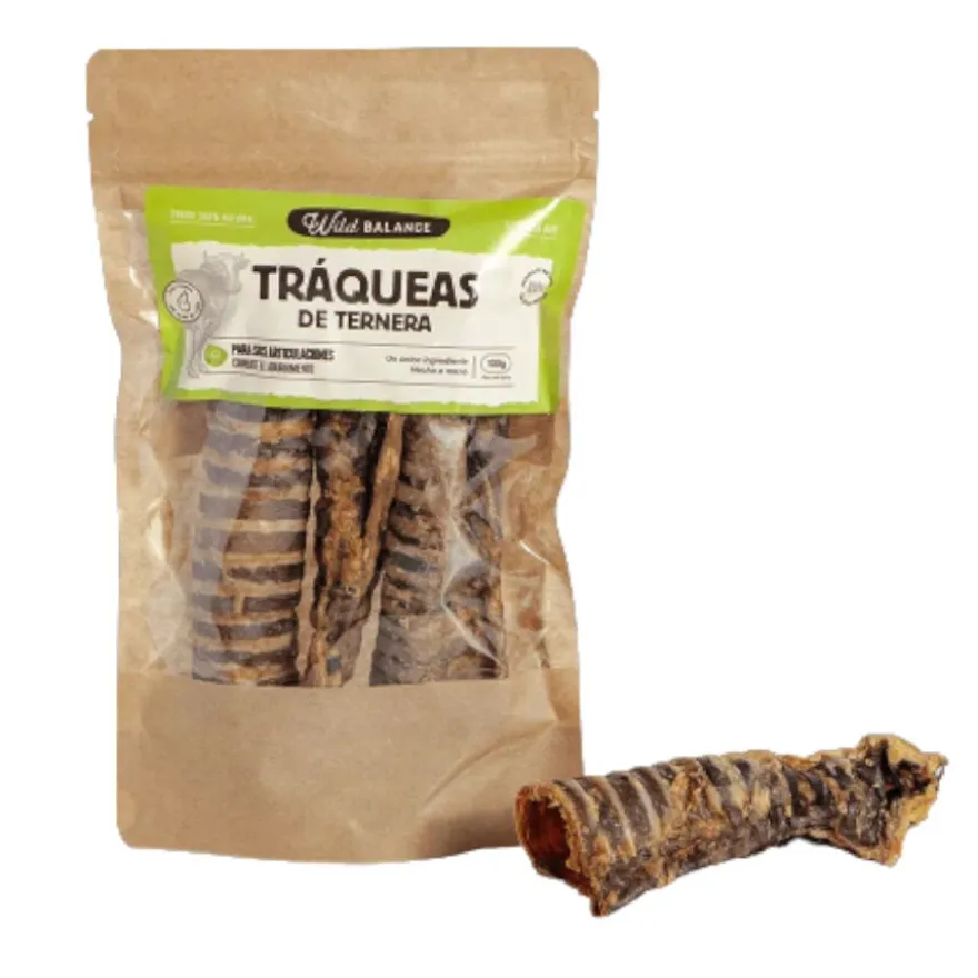 Wild Balance Traqueias de Vitela para cães